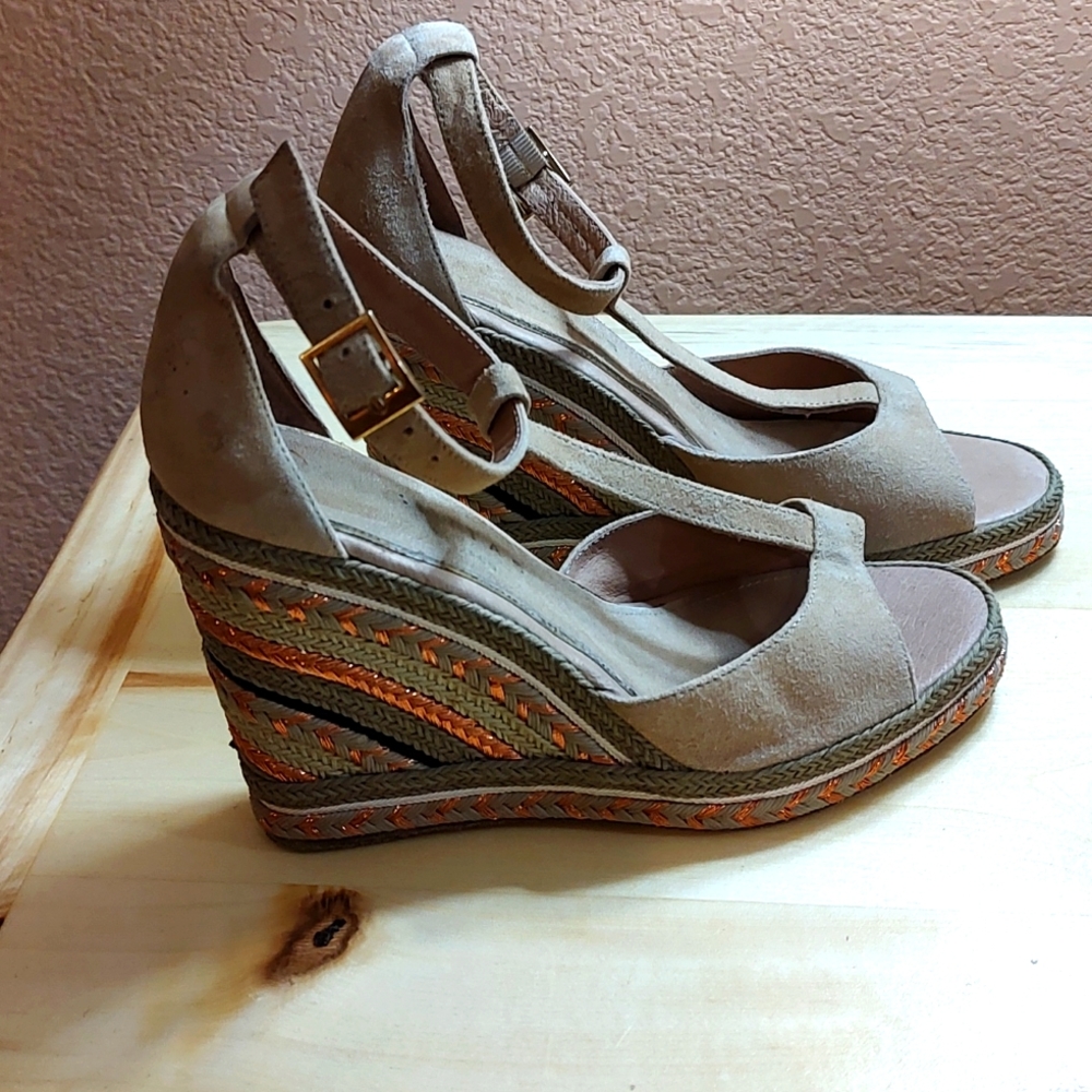 Palomitas wedge heels